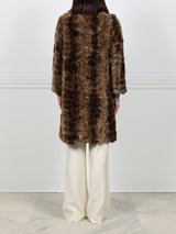 Upcycled  Sable Fur Coat