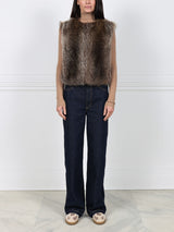 Raccoon Fur Vest