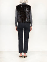 Fox Fur Patchwork Vest (NEW)