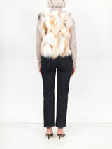 Fox Fur Patchwork Vest (NEW)