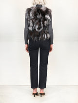 Fox Fur Patchwork Vest (NEW)