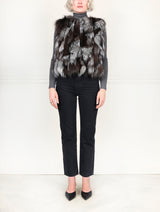 Fox Fur Patchwork Vest (NEW)