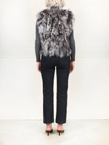 Fox Fur Patchwork Vest (NEW)