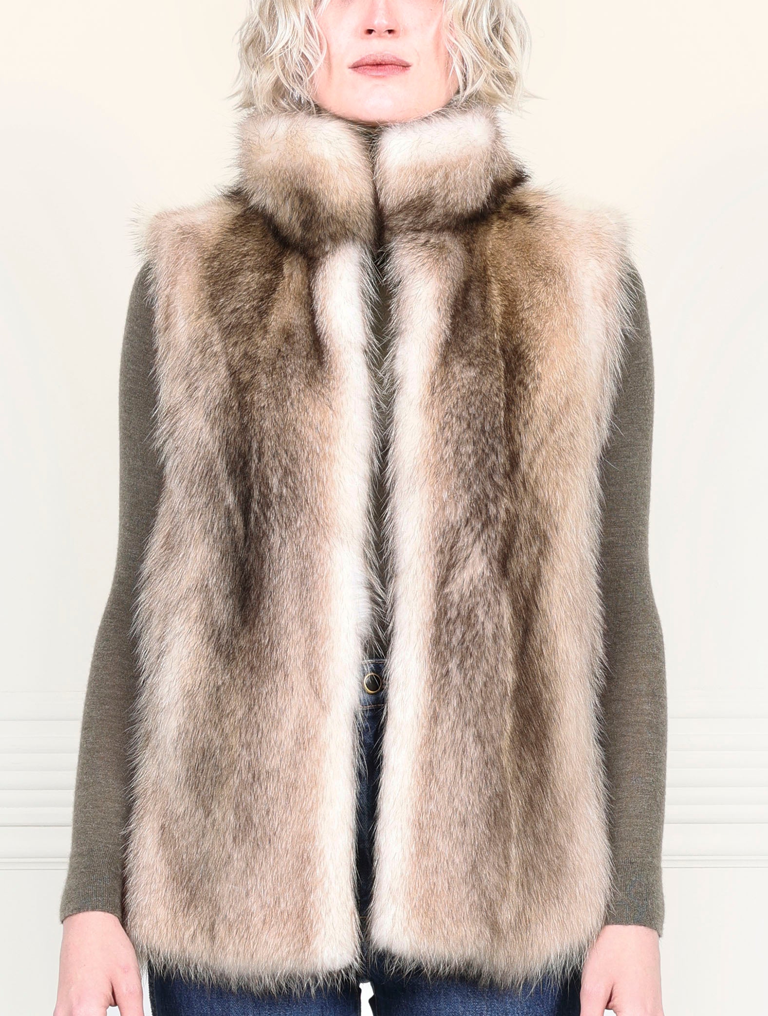 Raccoon Fur Vest