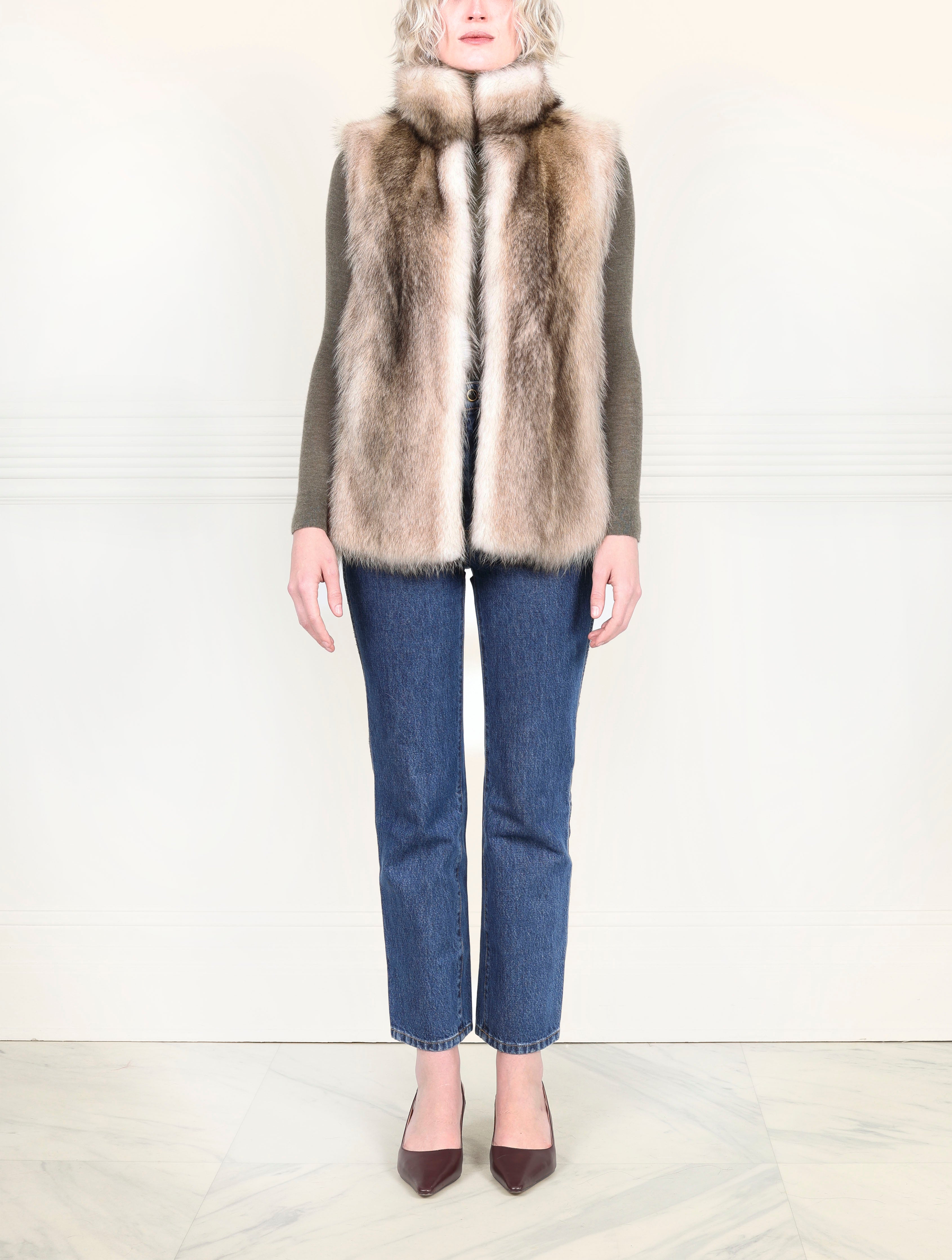 Raccoon Fur Vest