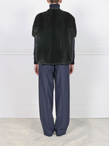 The Frances Mink Fur Cocoon Vest