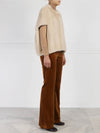 The Frances Mink Fur Cocoon Vest