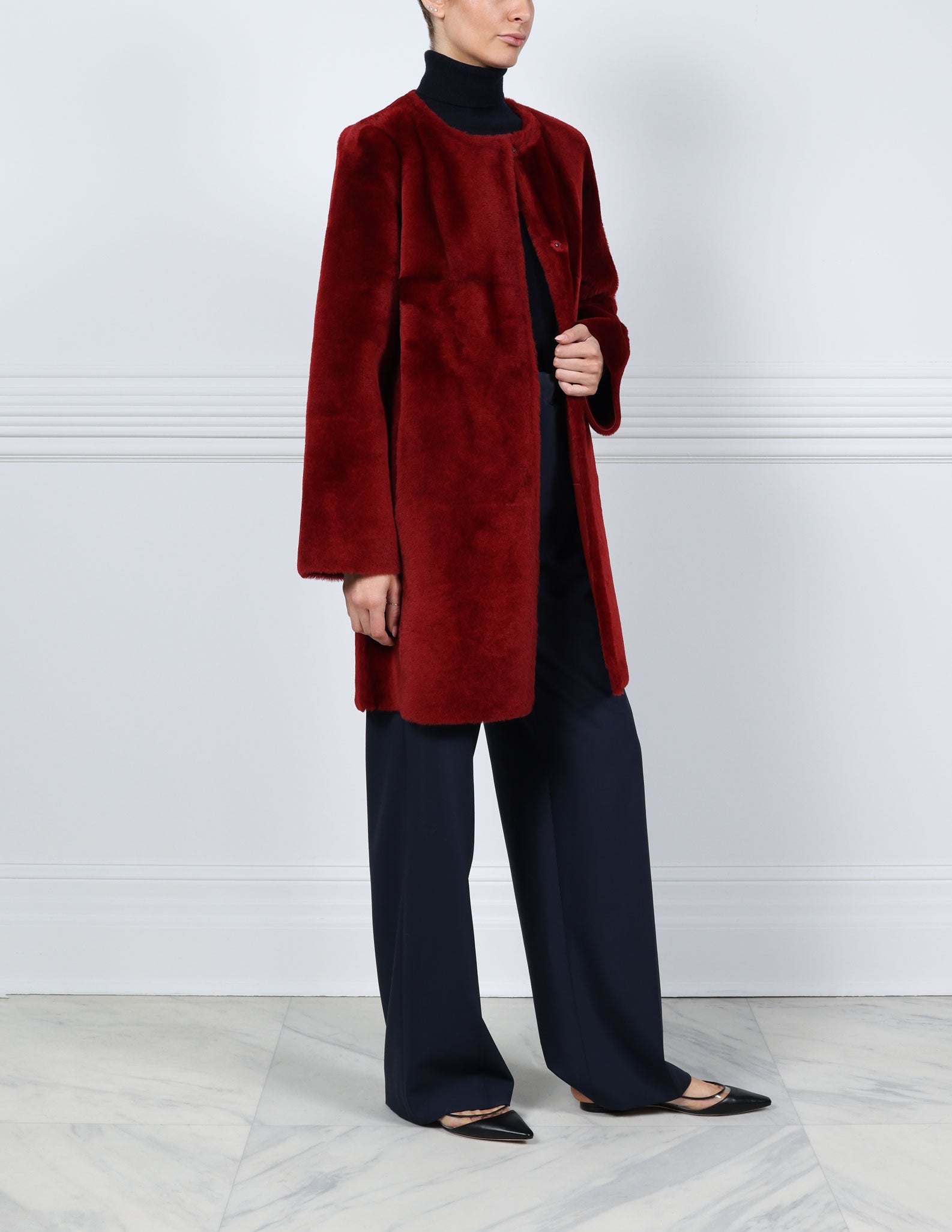 The Tempest Shearling Coat