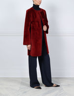 The Tempest Reversible Shearling Coat