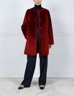 The Tempest Reversible Shearling Coat