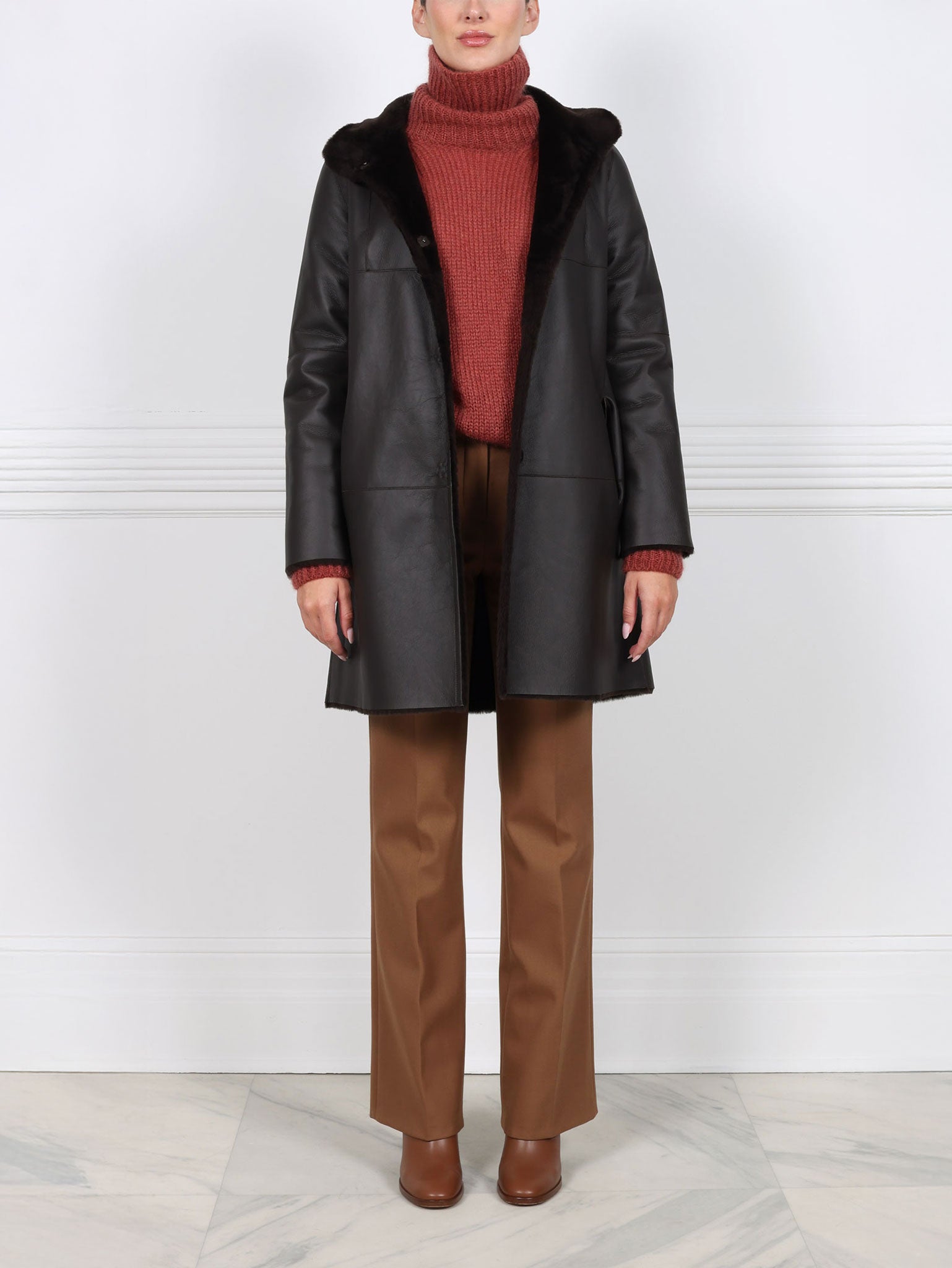 The Jenna Shearling Coat