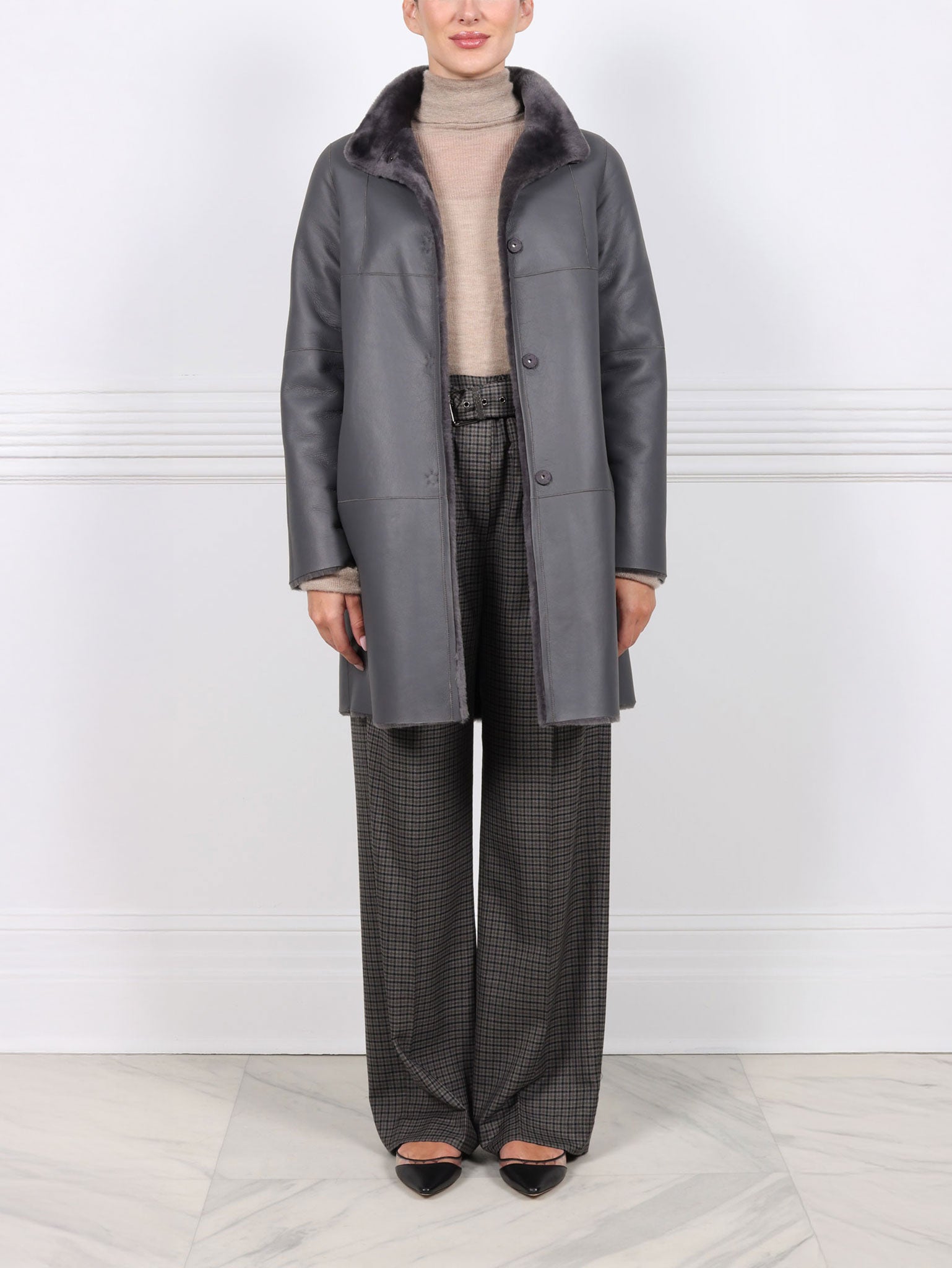 The Jenna Shearling Coat