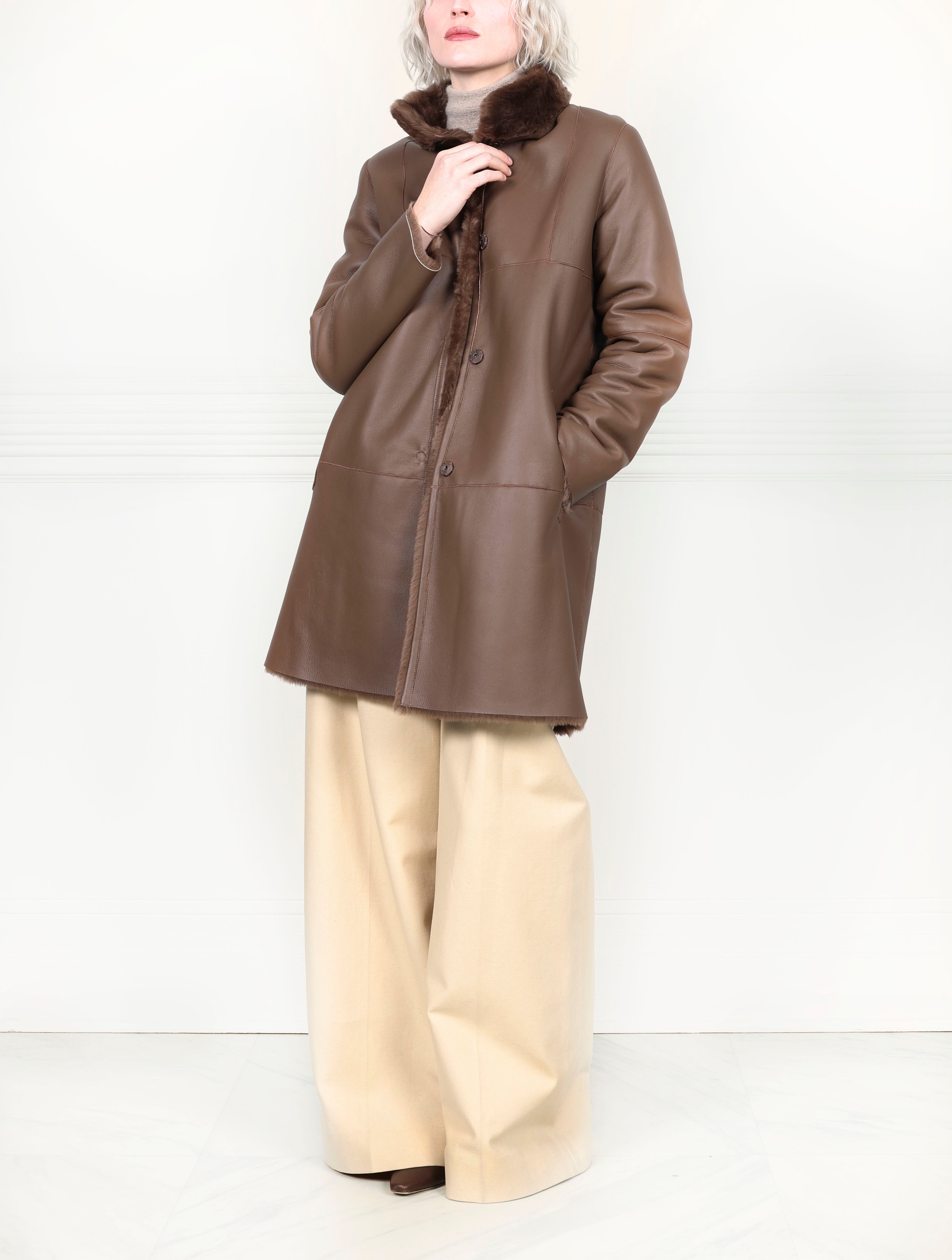 The Jenna Shearling Coat