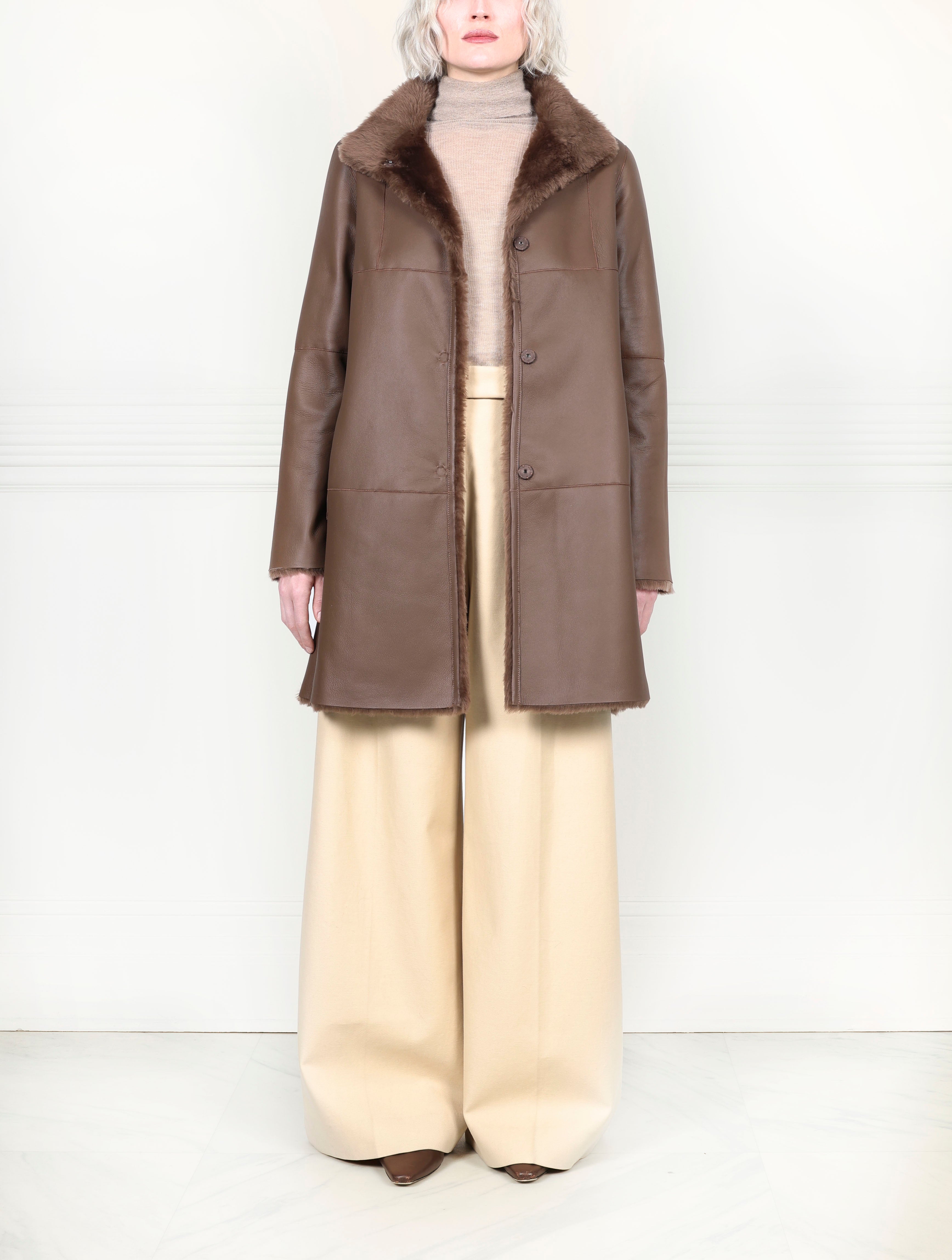 The Jenna Shearling Coat