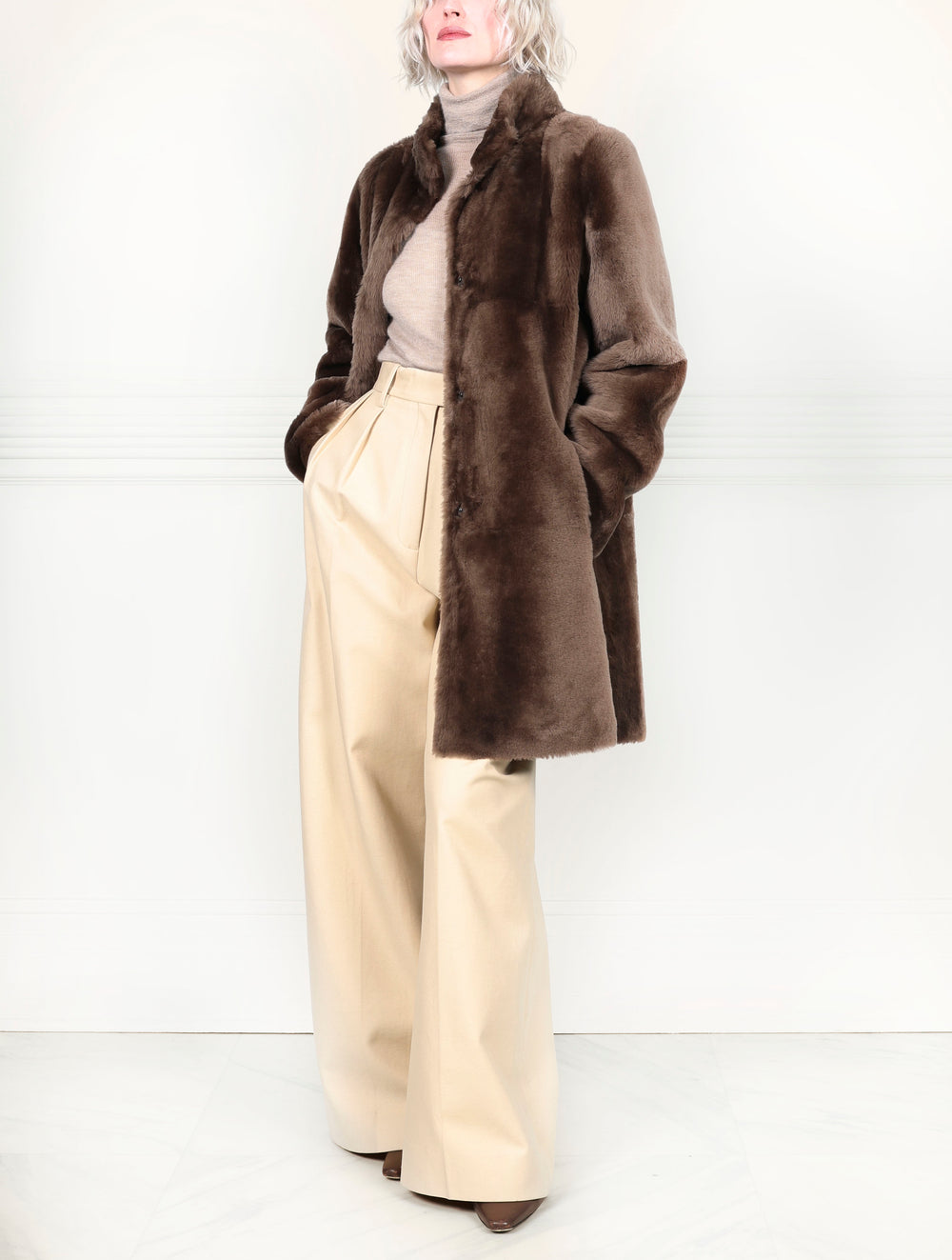 The Jenna Shearling Coat