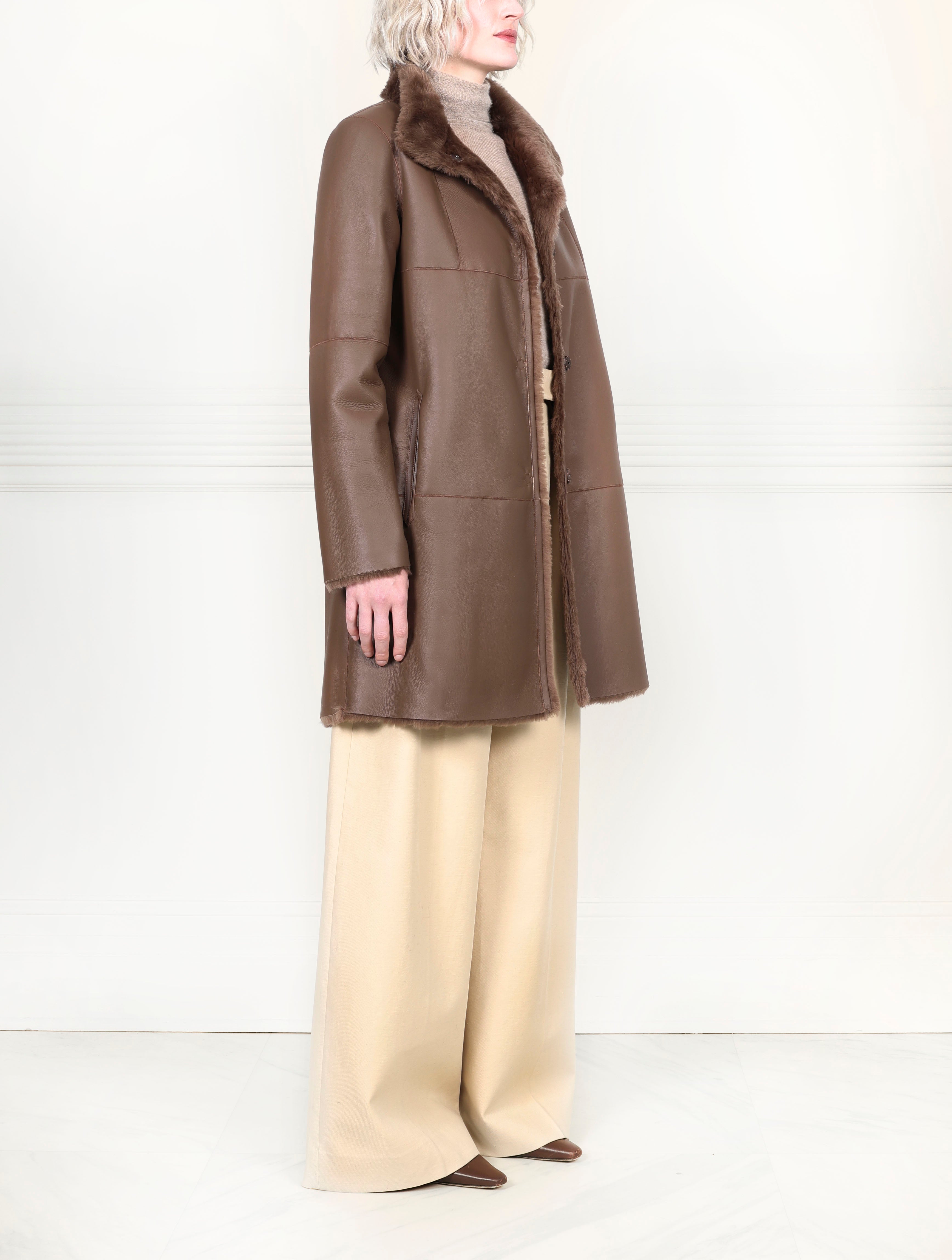 The Jenna Shearling Coat
