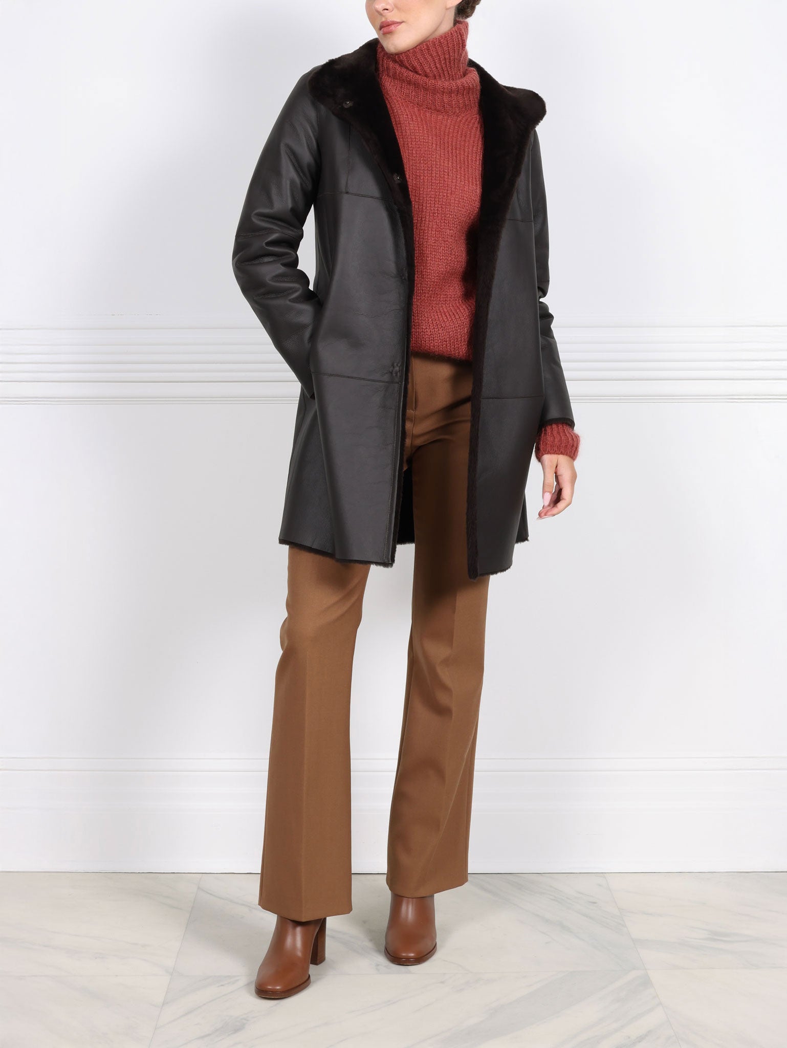The Jenna Shearling Coat