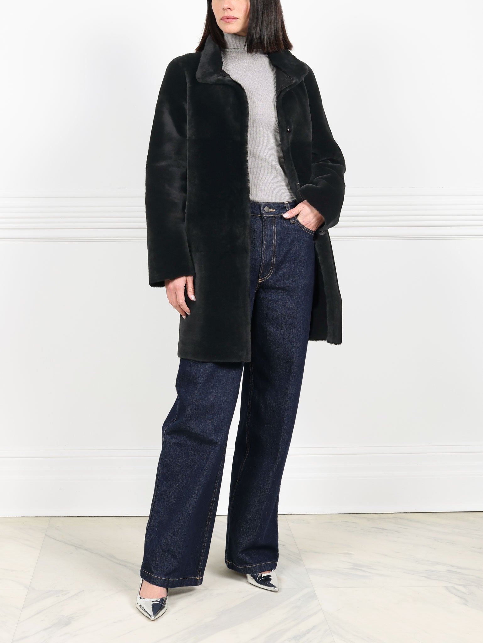 The Jenna Shearling Coat