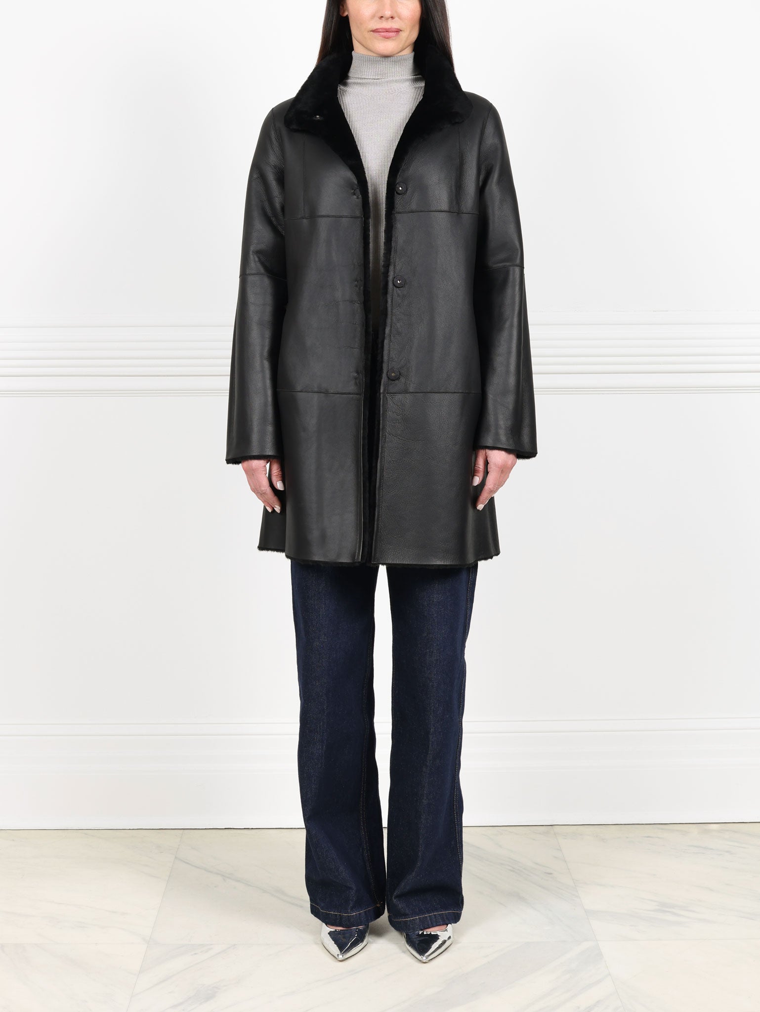 The Jenna Shearling Coat