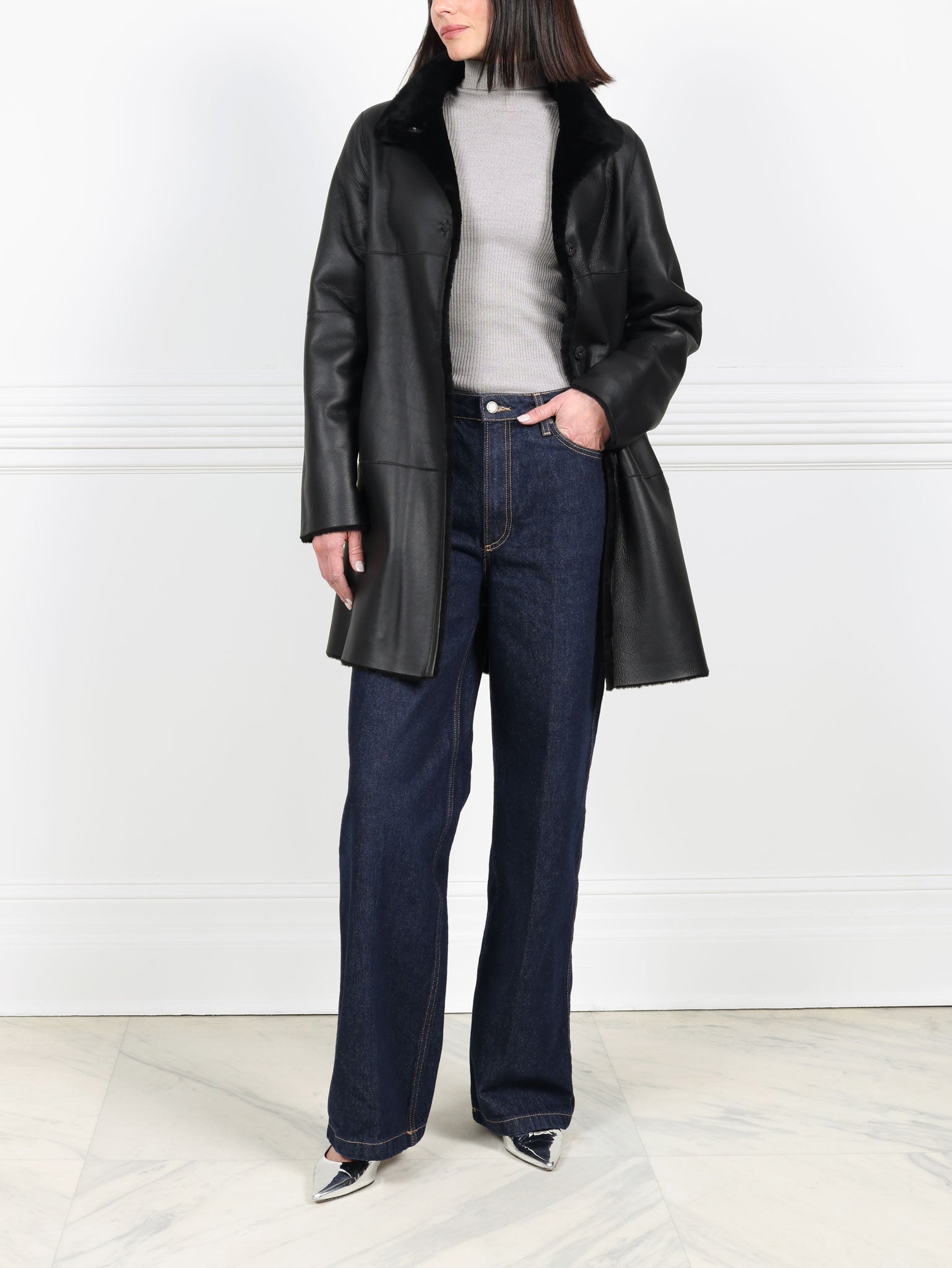 The Jenna Shearling Coat