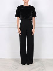 The Stratus Mink Fur Shrug