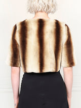 The Quinn Sheared Mink Fur Jacket