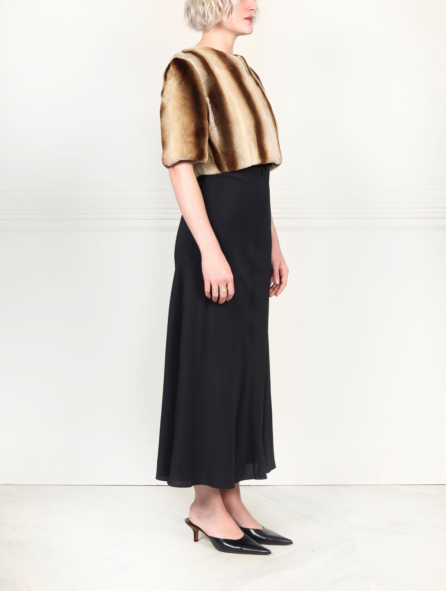 The Quinn Sheared Mink Fur Jacket