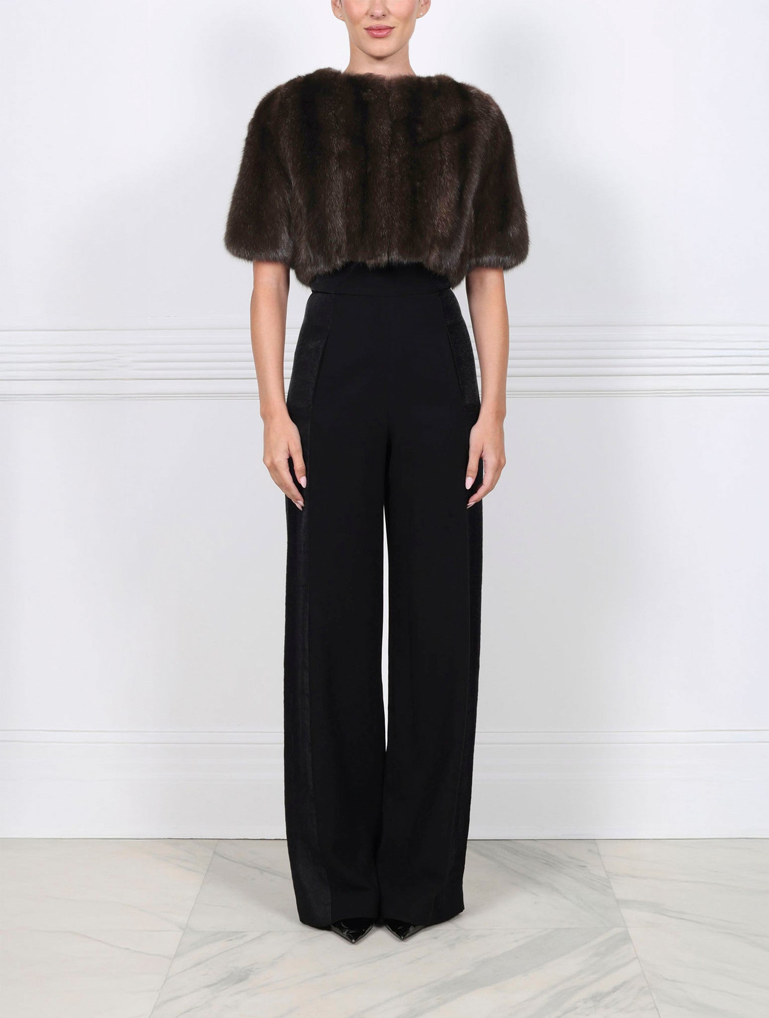 The Quinn Sable Fur Jacket