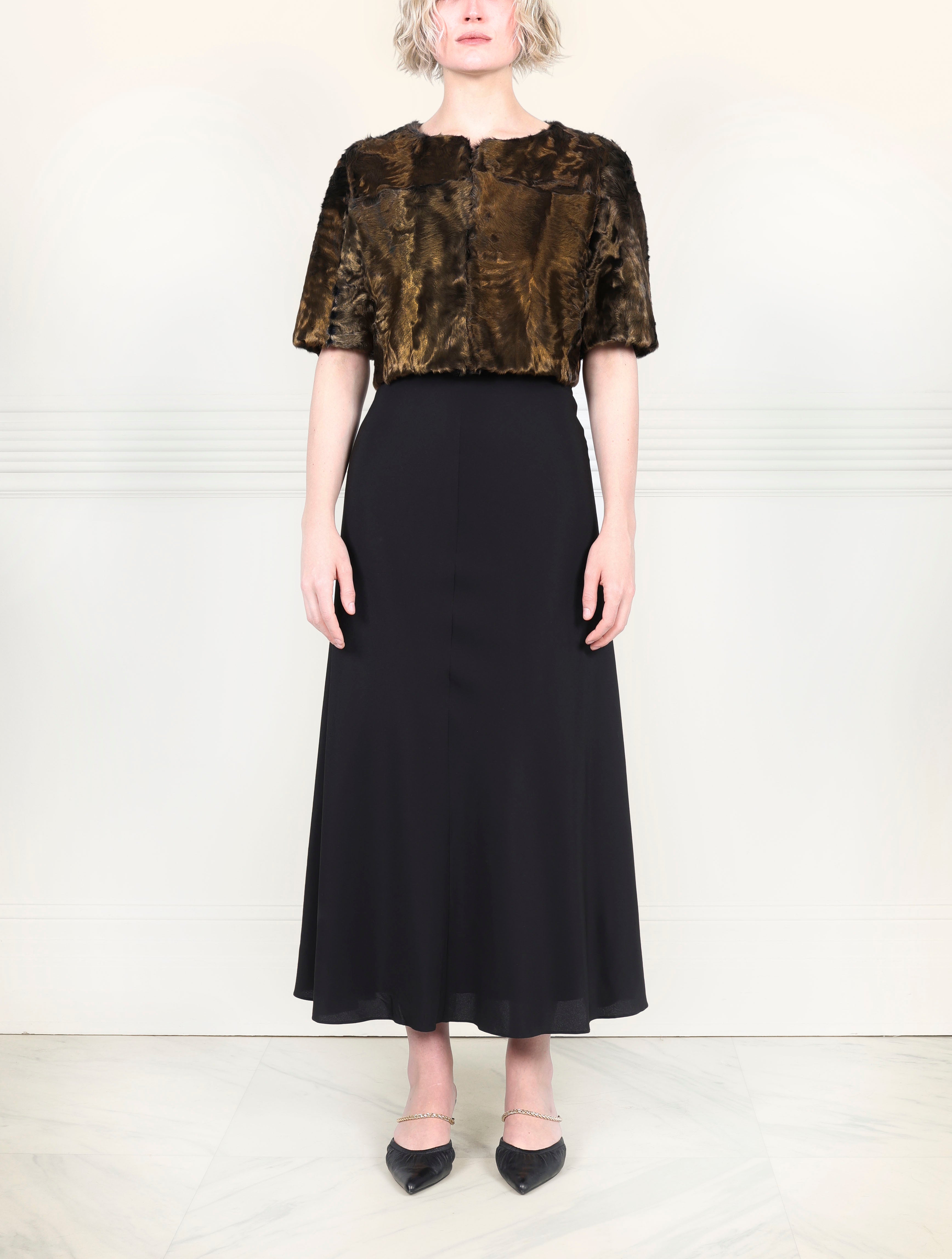 The Carla Lamb Shrug in Gold