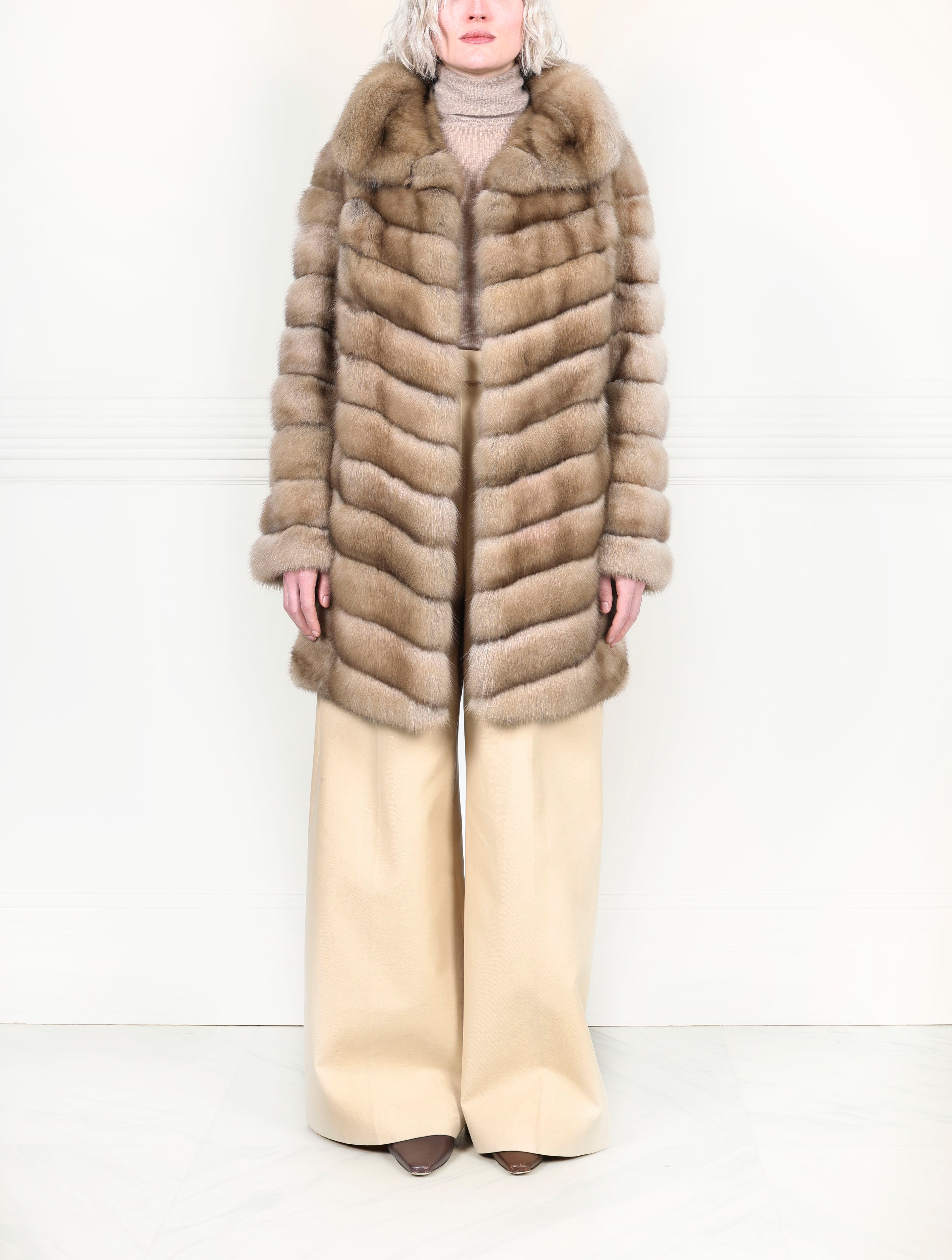 The Vivian Sable Fur Coat