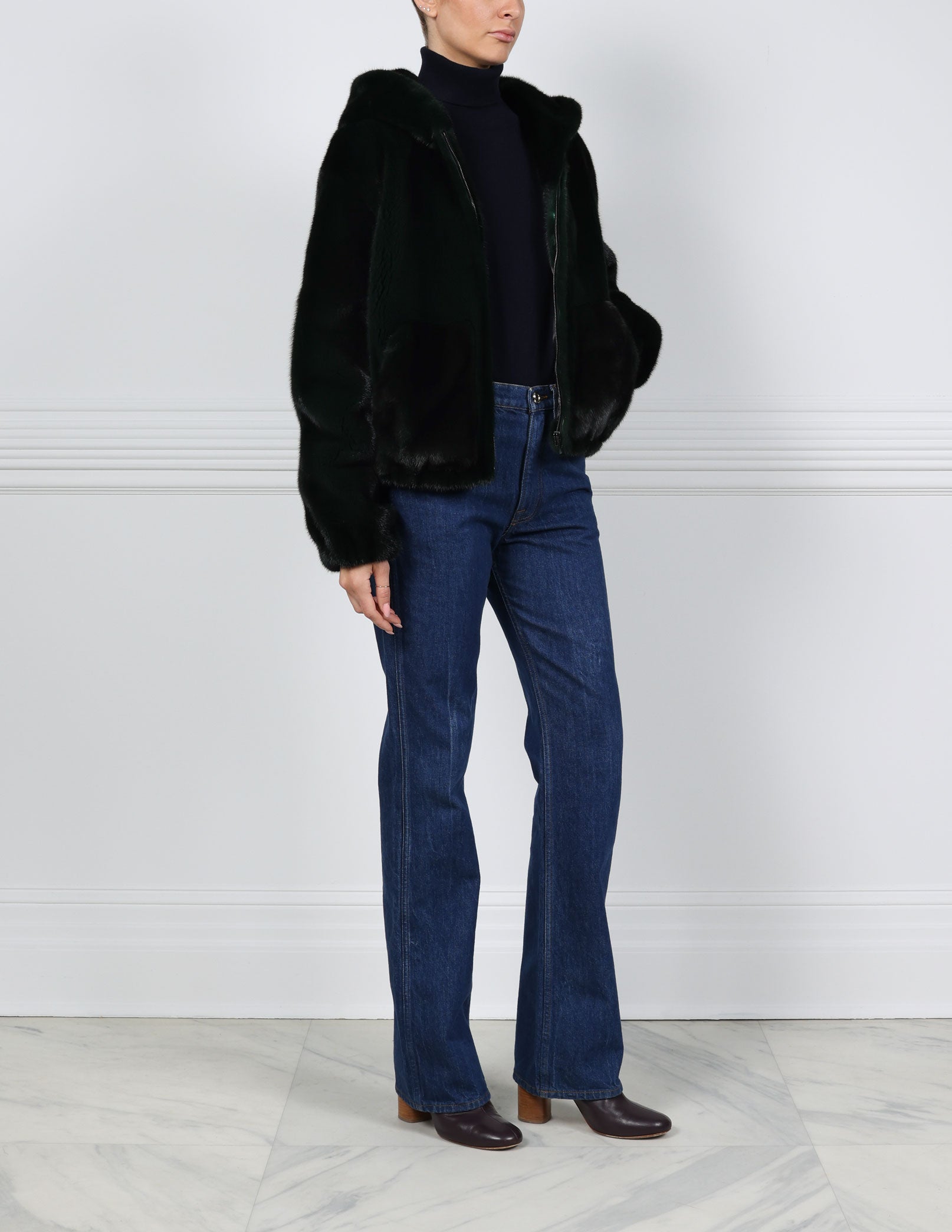 The Hoodie Mink Fur Jacket