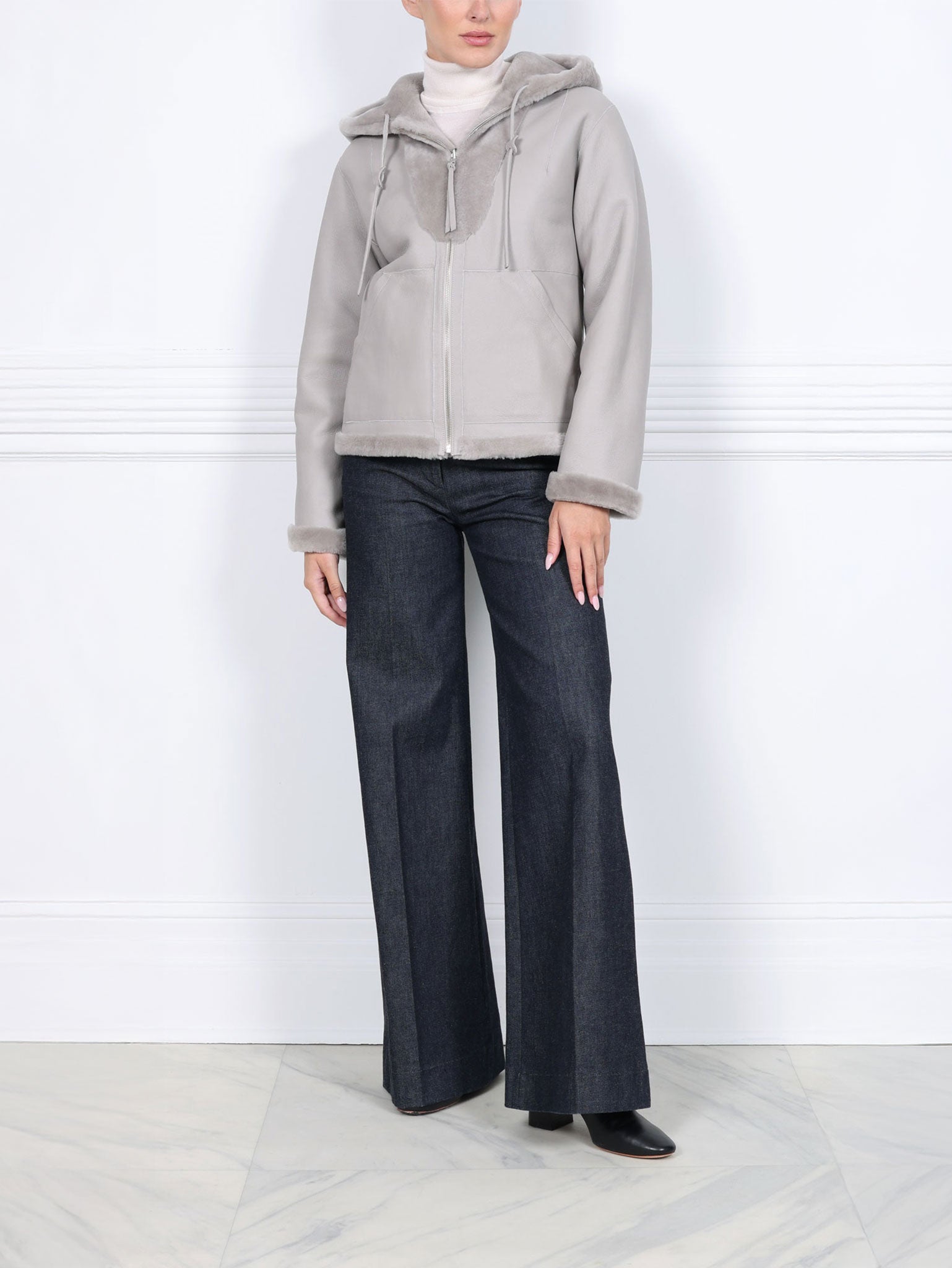 The Becca Shearling Jacket