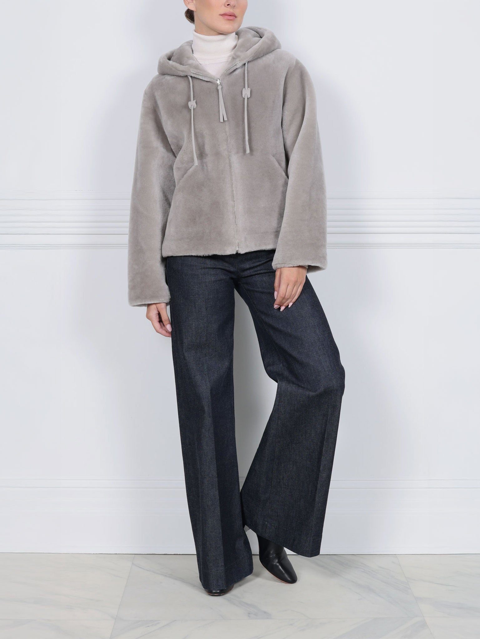 The Becca Shearling Jacket