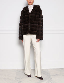 Pologeorgis The Hannah Mink Fur Jacket