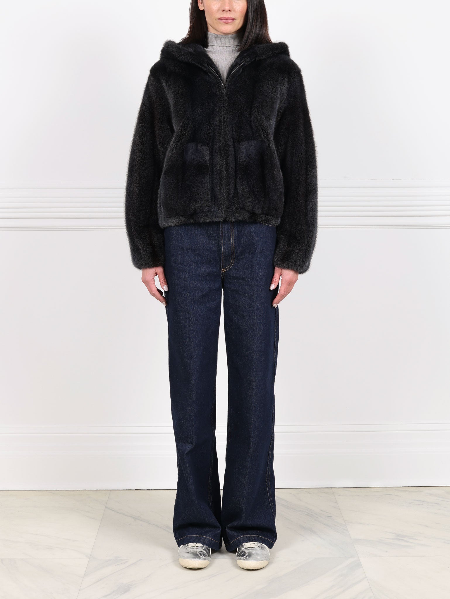 The Hoodie Mink Fur Jacket