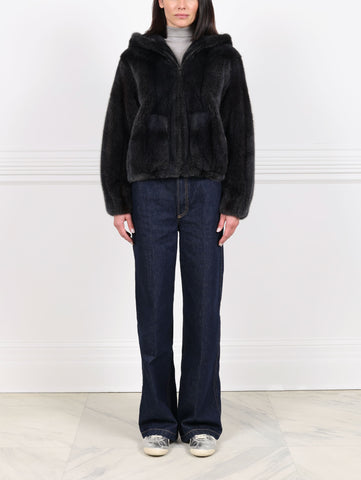 The Hoodie Mink Fur Jacket