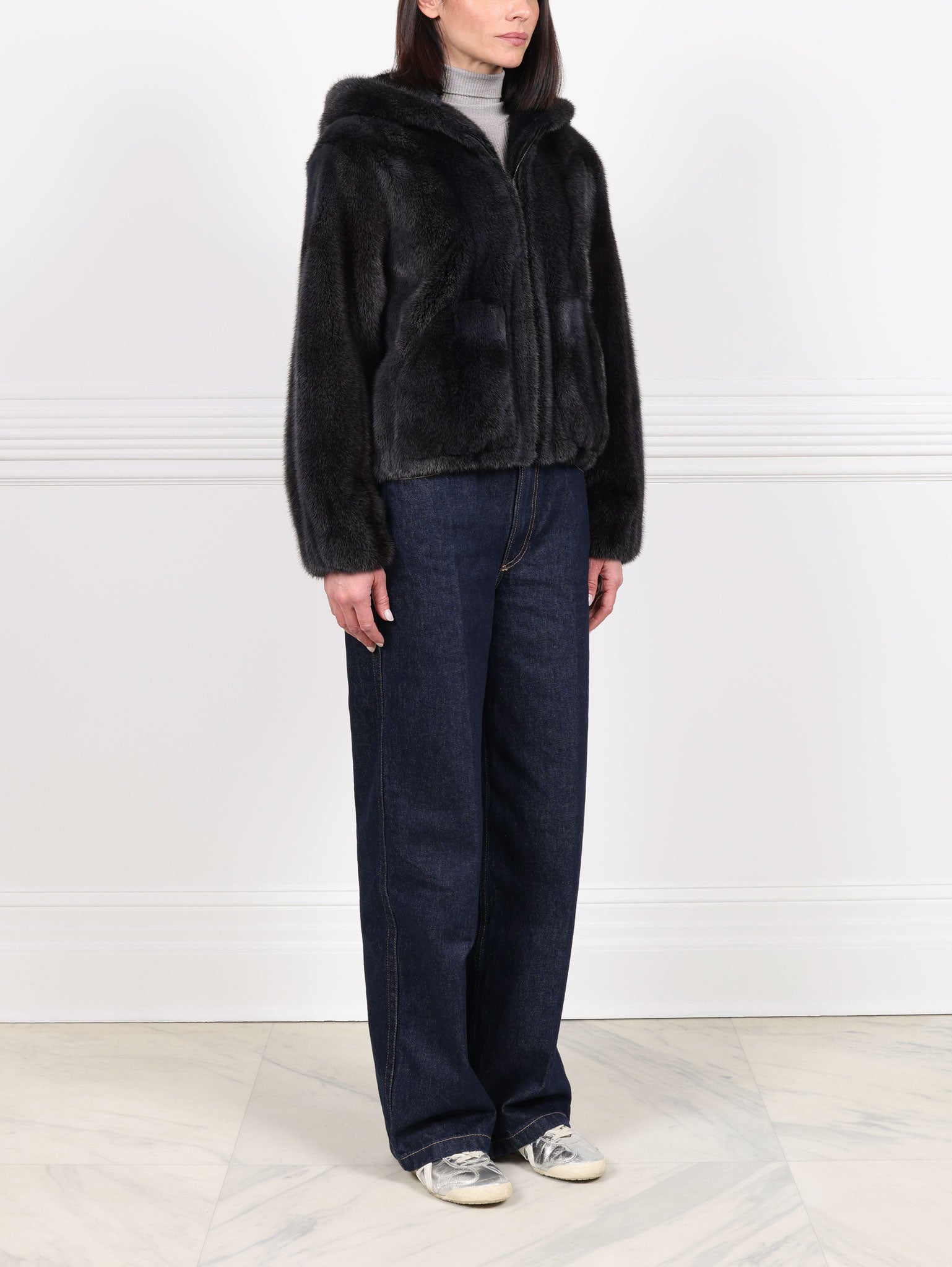 The Hoodie Mink Fur Jacket