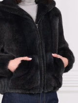 The Hoodie Mink Fur Jacket