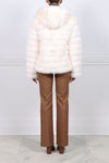 The Sarah Sable Fur Hooded Jacket