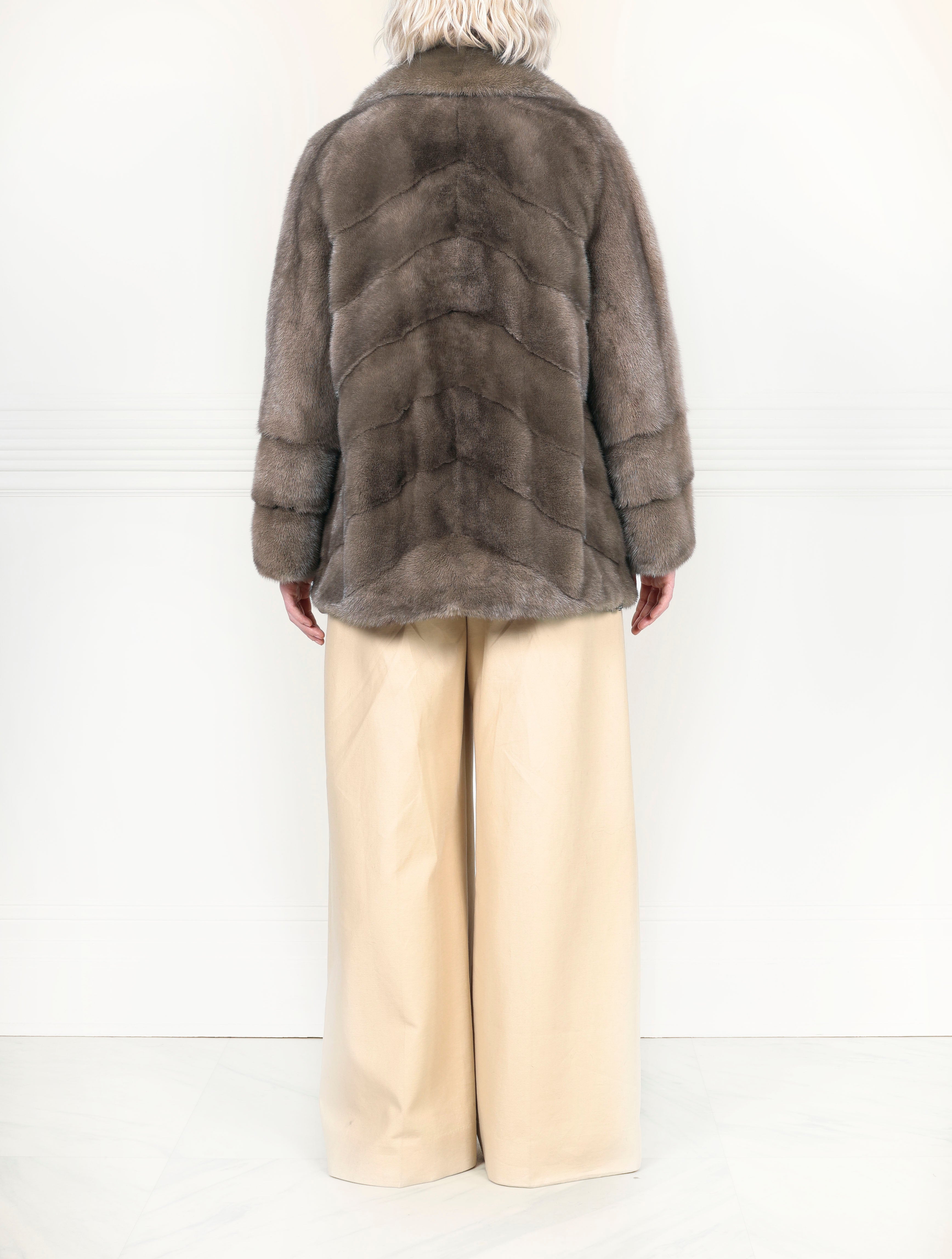 The Remie Mink Jacket
