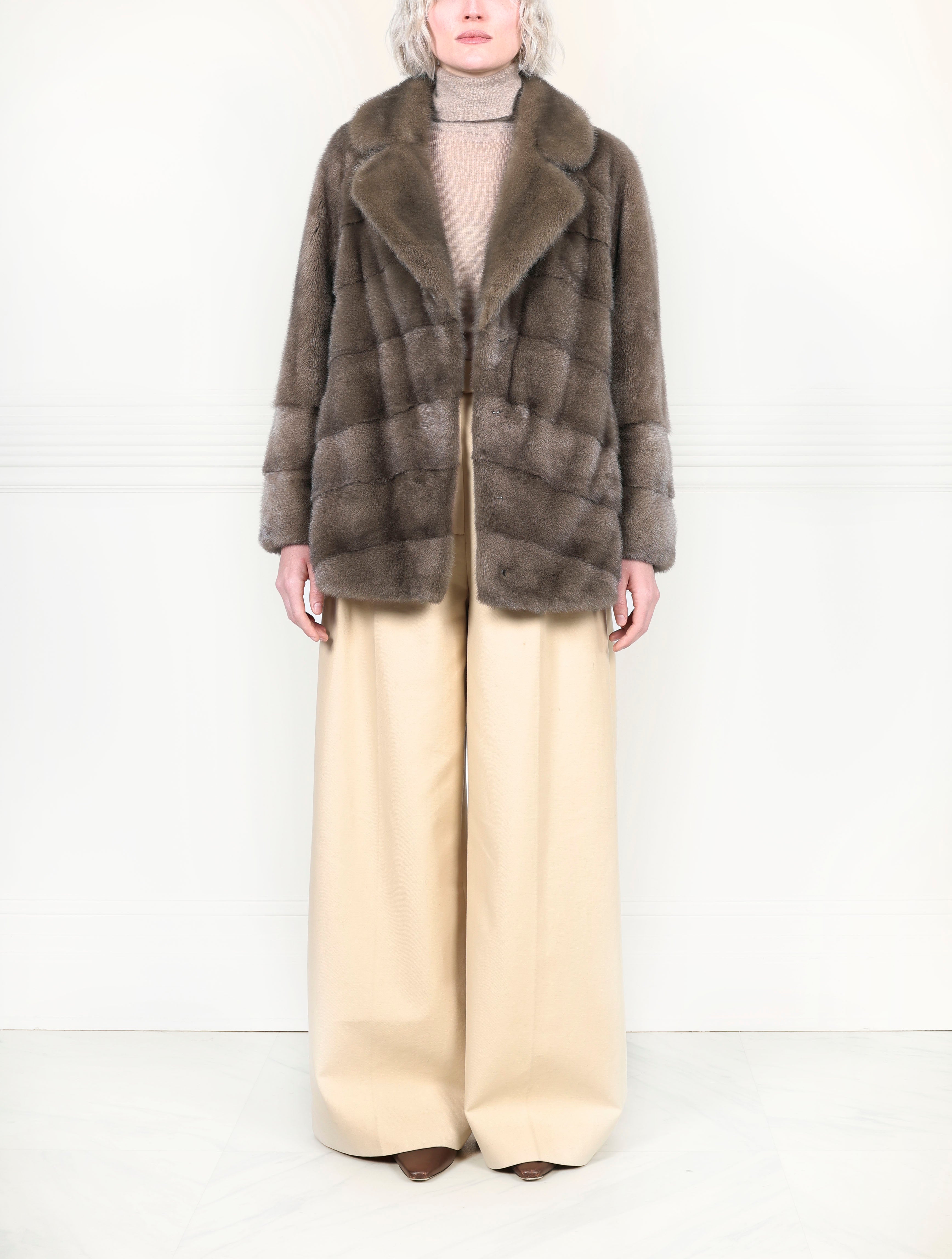 The Remie Mink Jacket