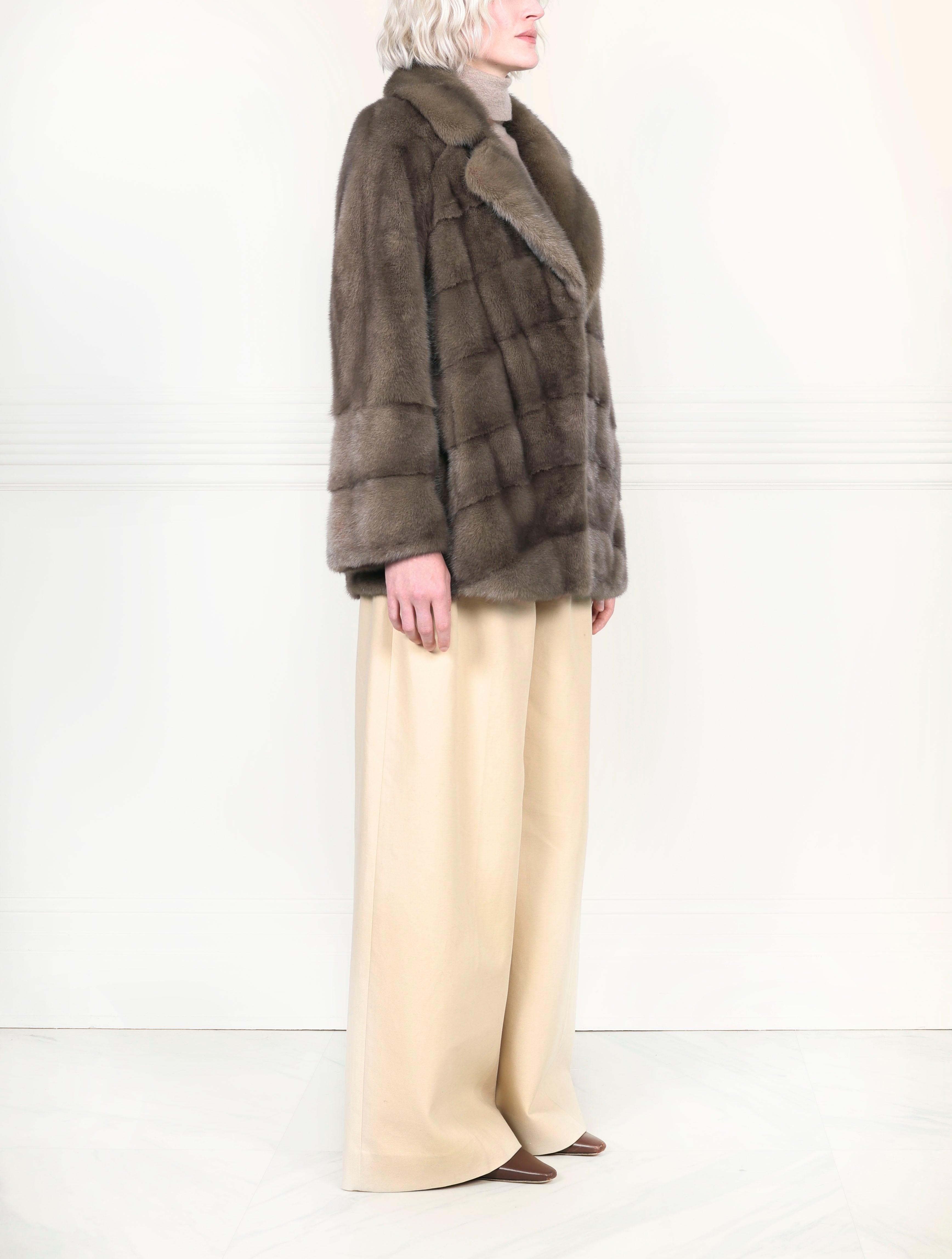 The Remie Mink Jacket