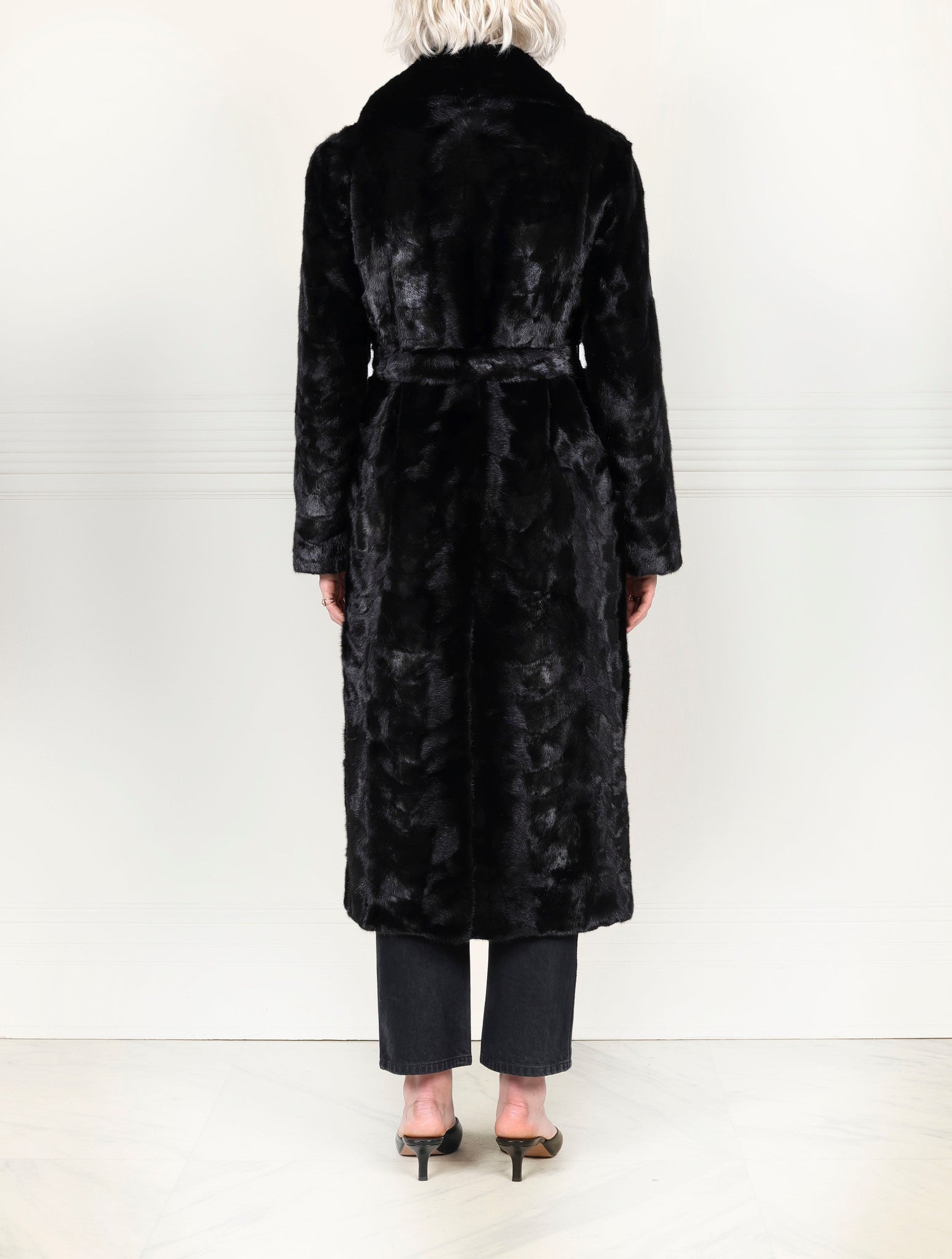 The Tracy Upcycled Mink Fur Coat