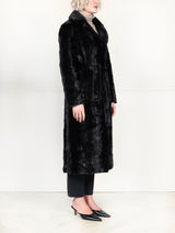 The Tracy Upcycled Mink Fur Coat