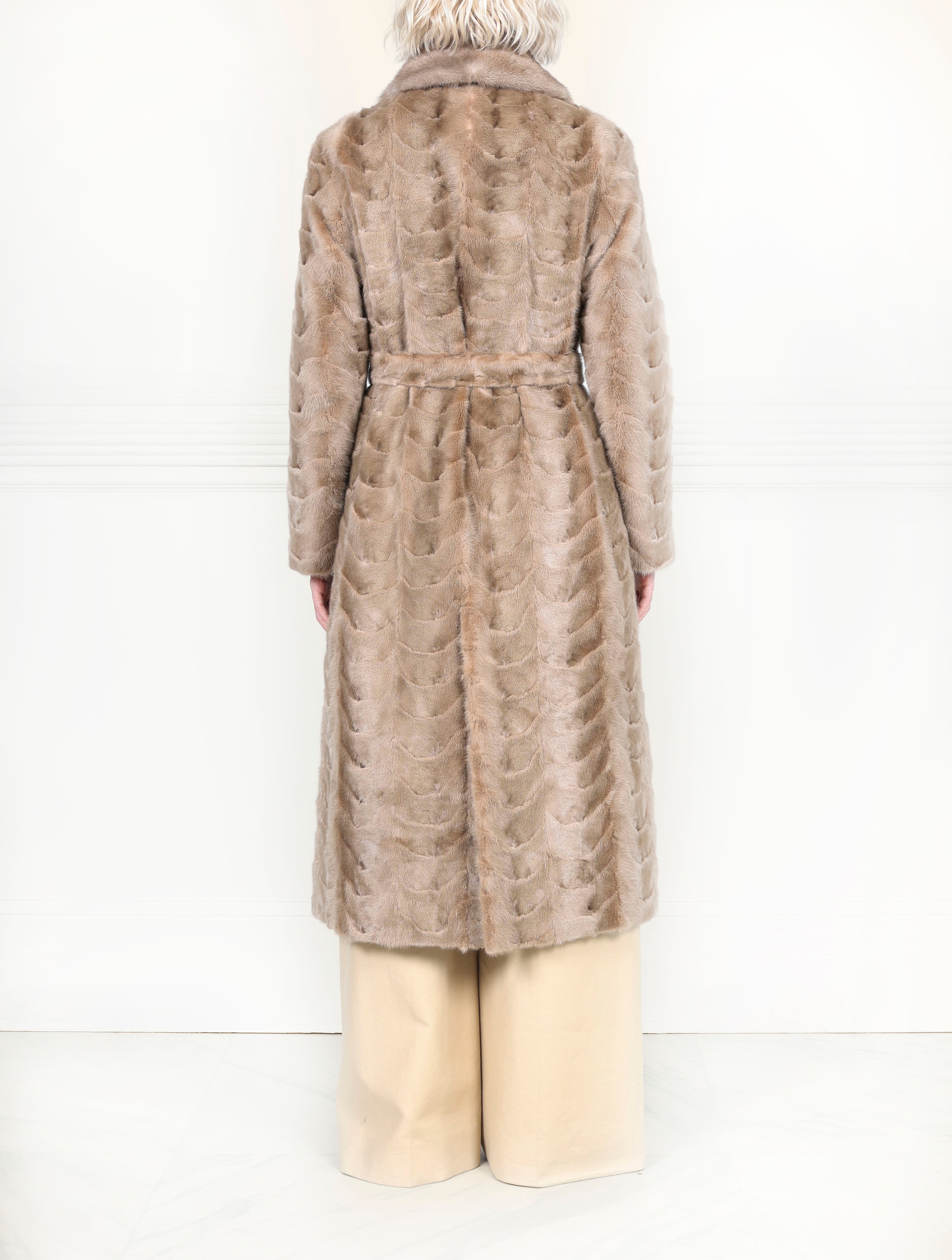 The Tracy Upcycled Mink Fur Coat