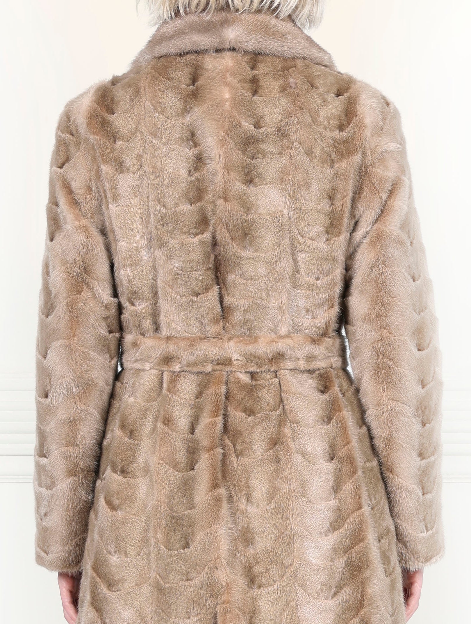 The Tracy Upcycled Mink Fur Coat