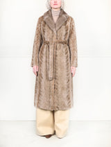 The Tracy Upcycled Mink Fur Coat