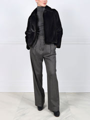 The Ellis Mink Fur Jacket