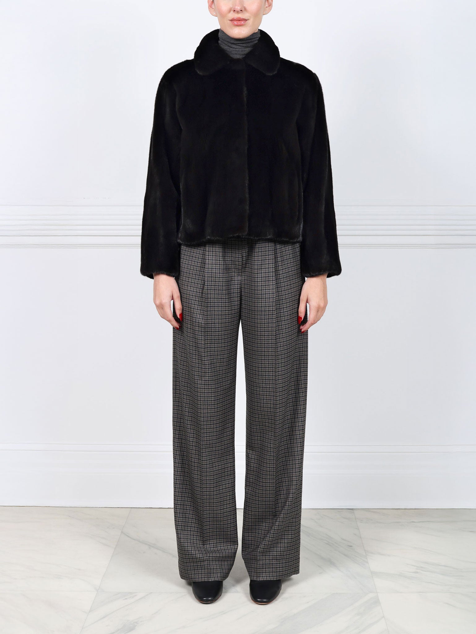 The Ellis Mink Fur Jacket
