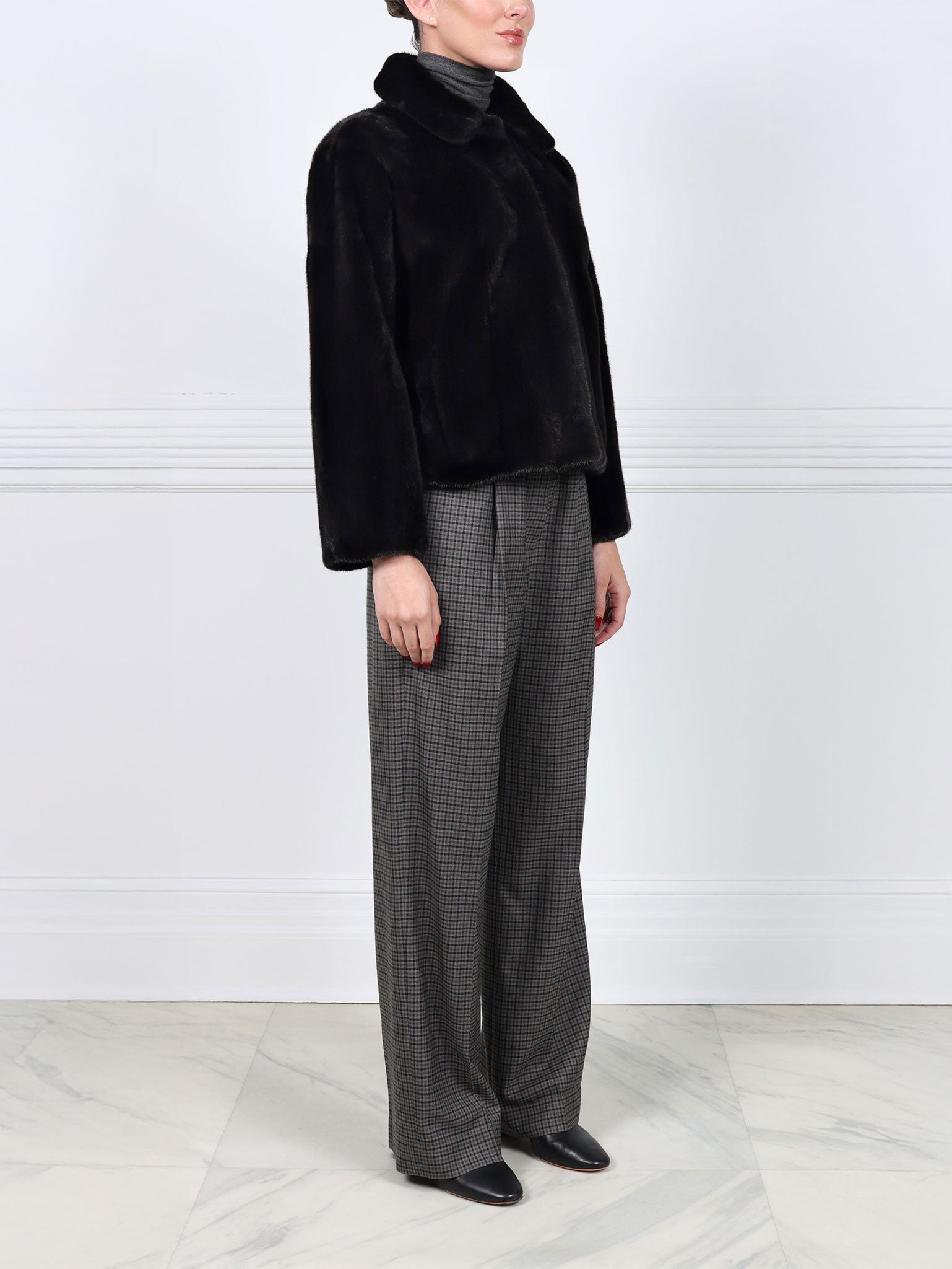 The Ellis Mink Fur Jacket